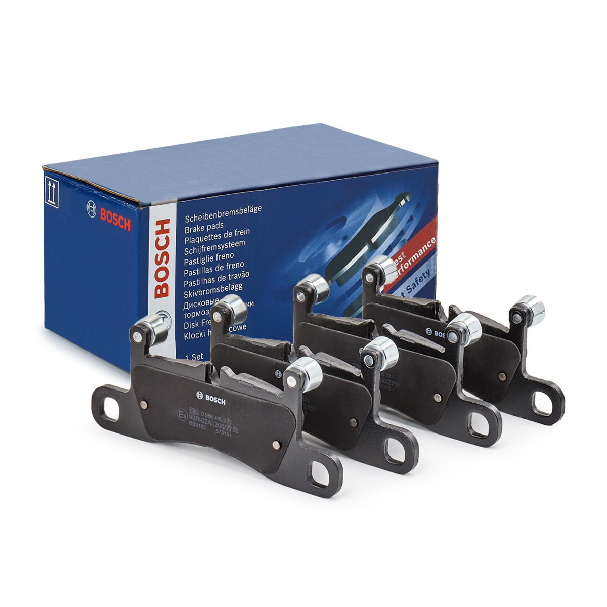 Sapatas do freio traseiras de disco Bosch 0986495371 preço, a partir de 56,92 USD