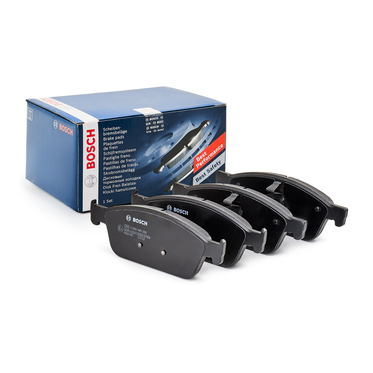 0986495388 Bosch Sapatas do freio dianteiras de disco