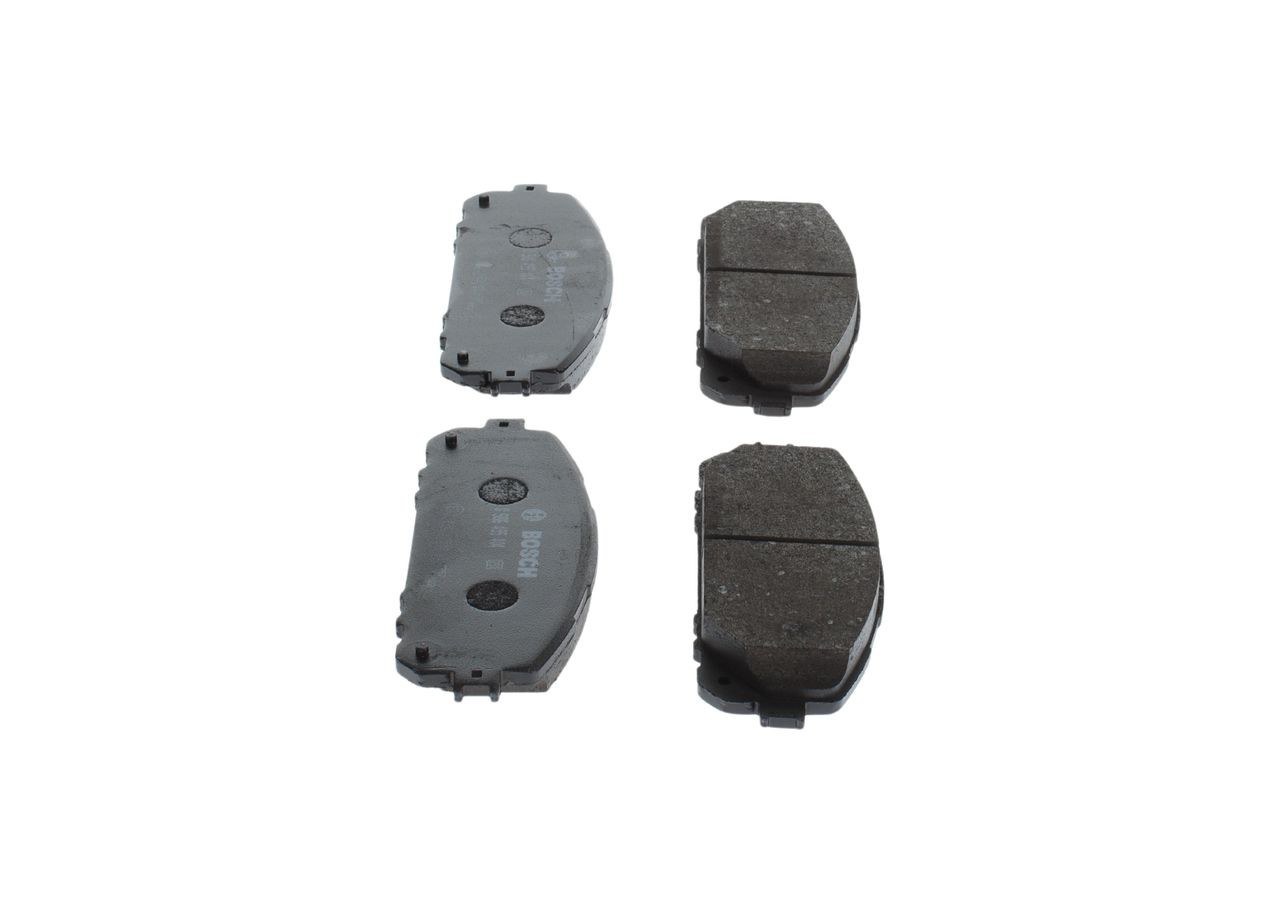Sapatas do freio dianteiras de disco 0986495404 Bosch
