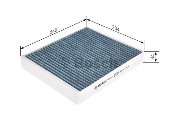 Filtro de salão Bosch 0986628512 preço, a partir de 10,85 USD