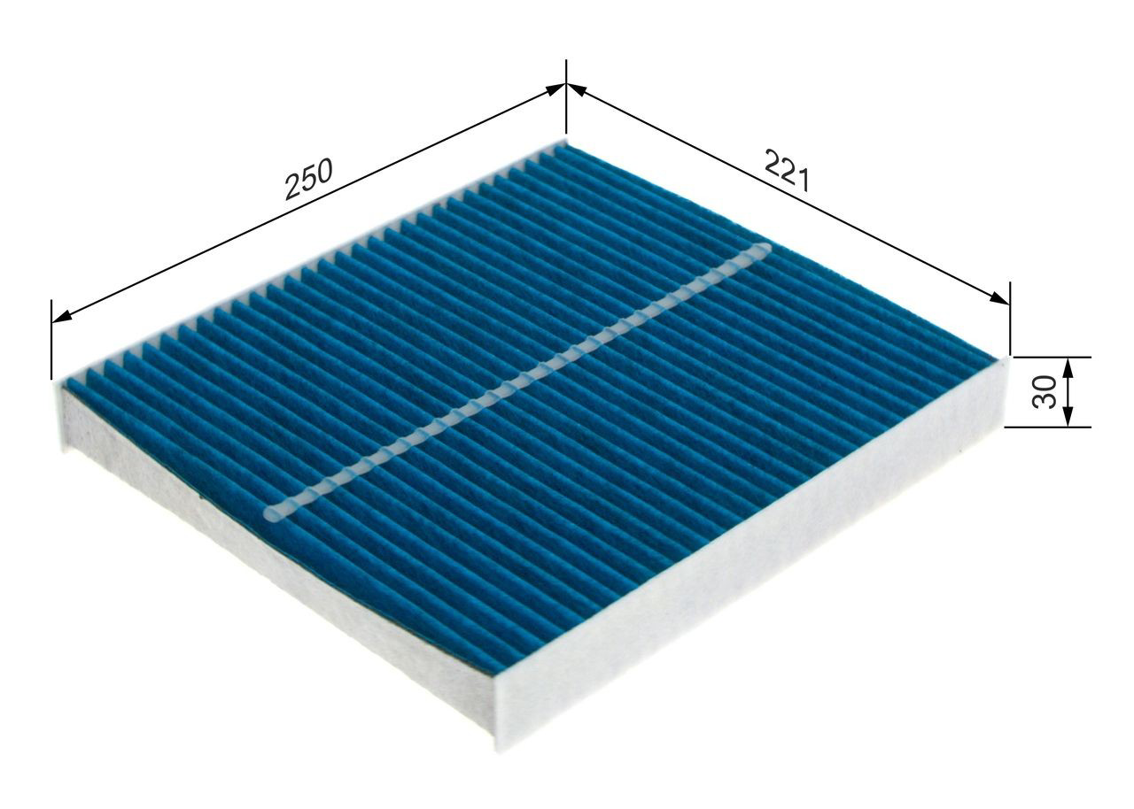 0986628566 Bosch Filtro de salão