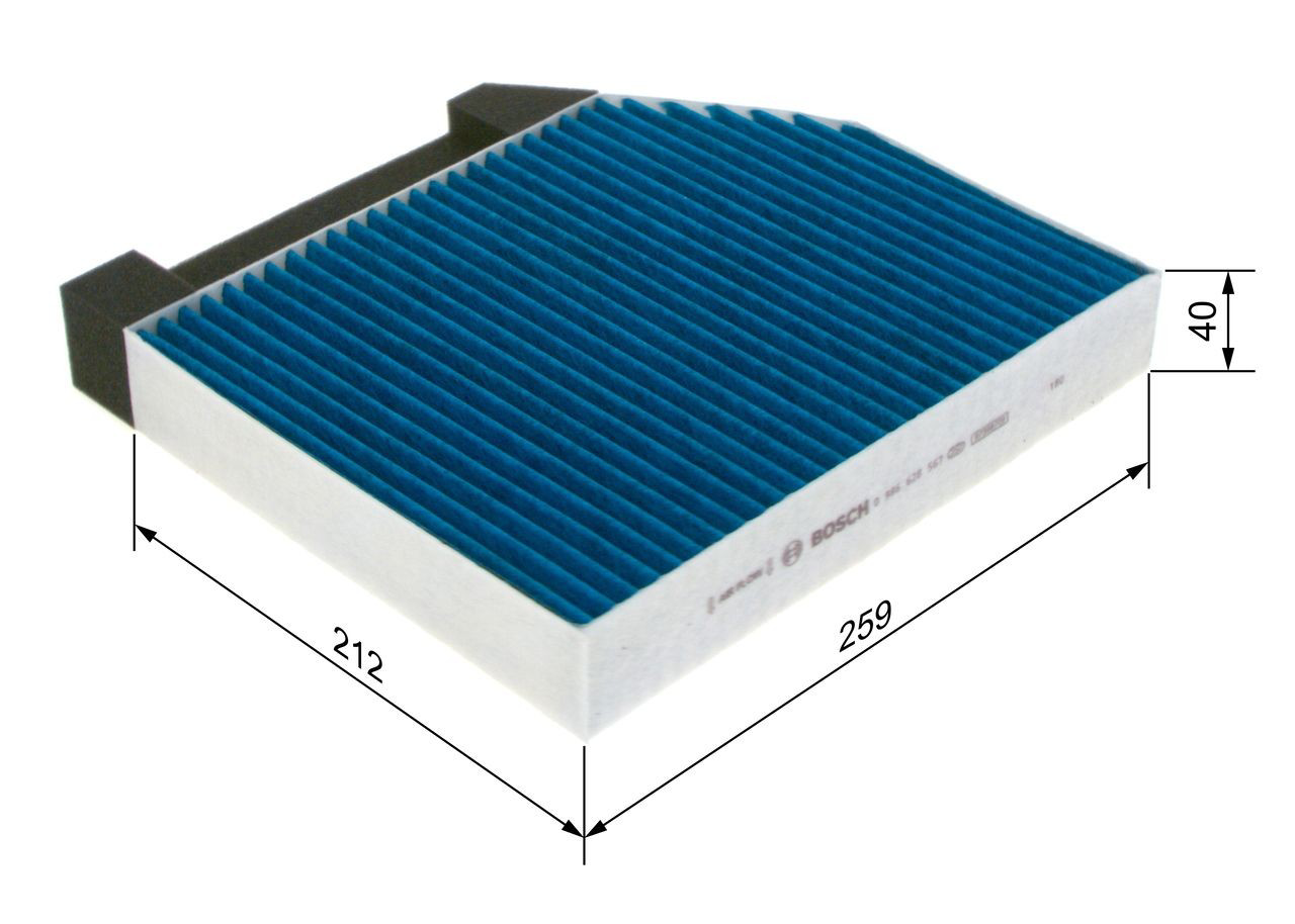 Filtro de salão 0986628567 Bosch