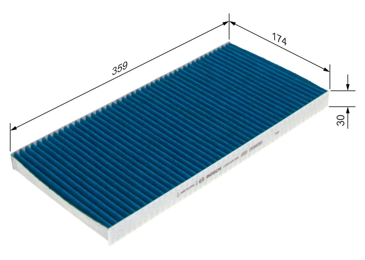 Filtro de salão Bosch 0986628585
