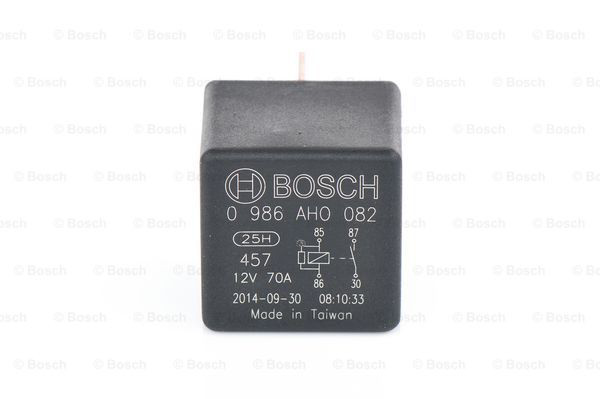 Relê elétrico multifuncional 0986AH0082 Bosch