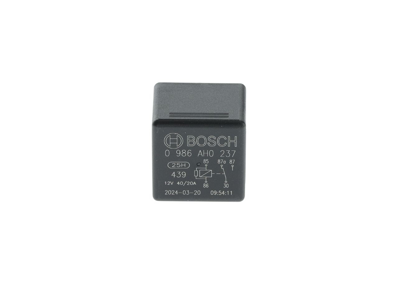 Relê de controlo de limpador pára-brisas Bosch 0986AH0237