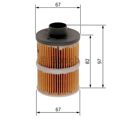 Compre 1457070001 Bosch Filtro de combustível