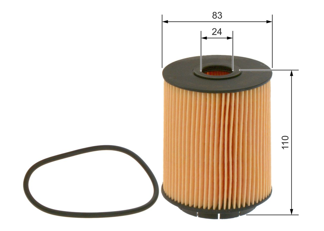 Filtro de óleo 1457429142 Bosch