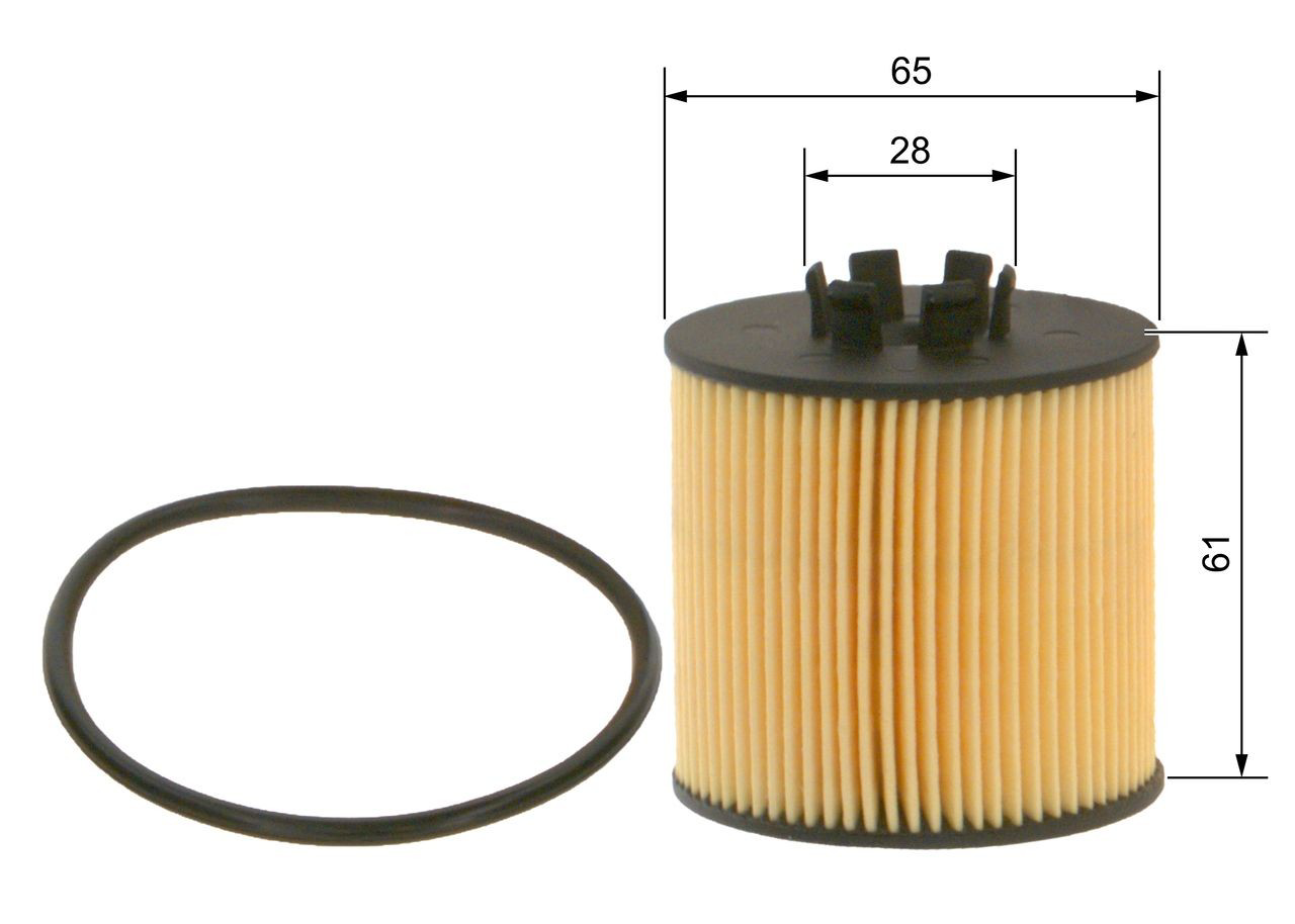 Filtro de óleo 1457429301 Bosch