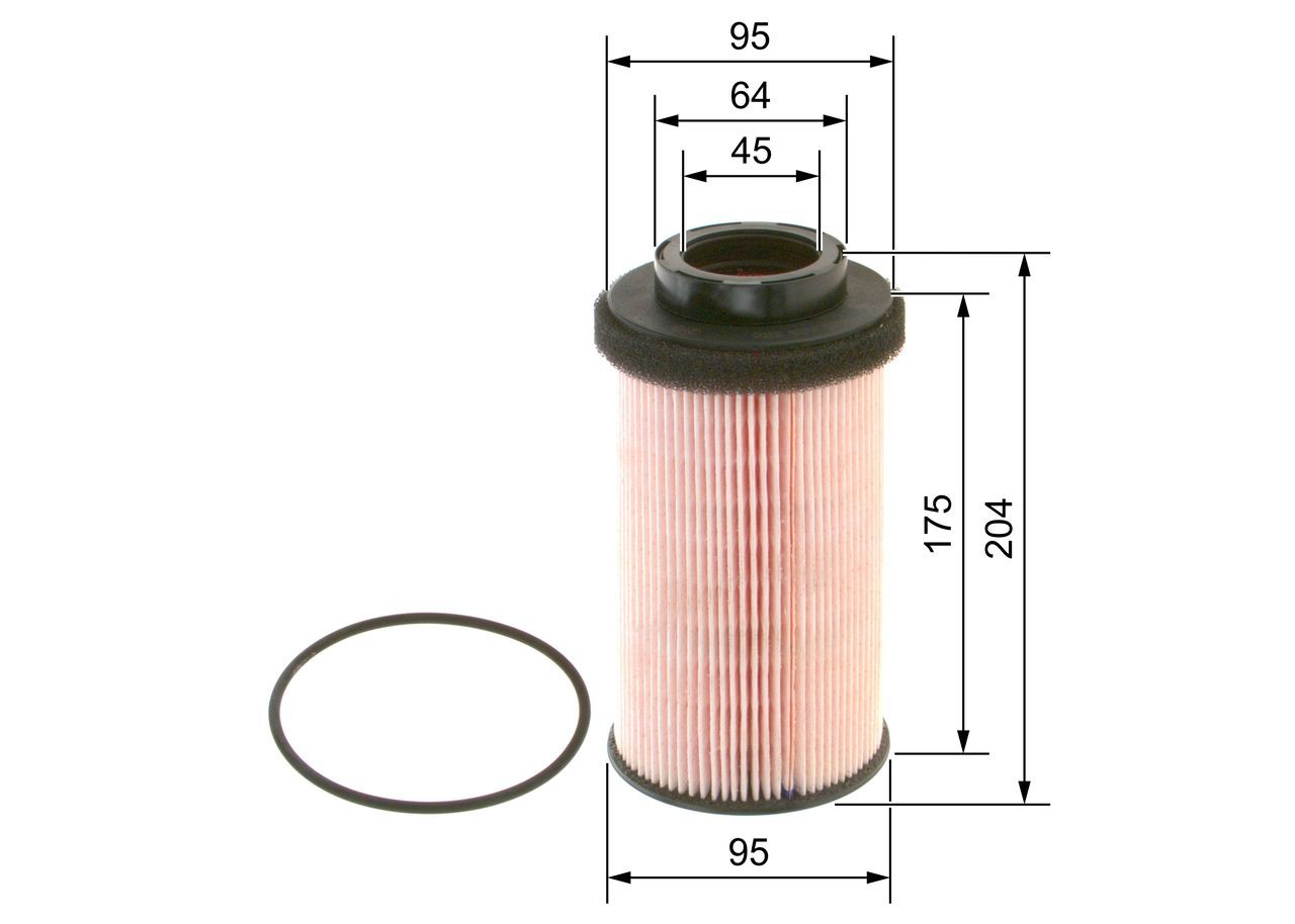 Compre 1457429655 Bosch Filtro de combustível