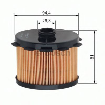 1457431703 Bosch Filtro de combustível