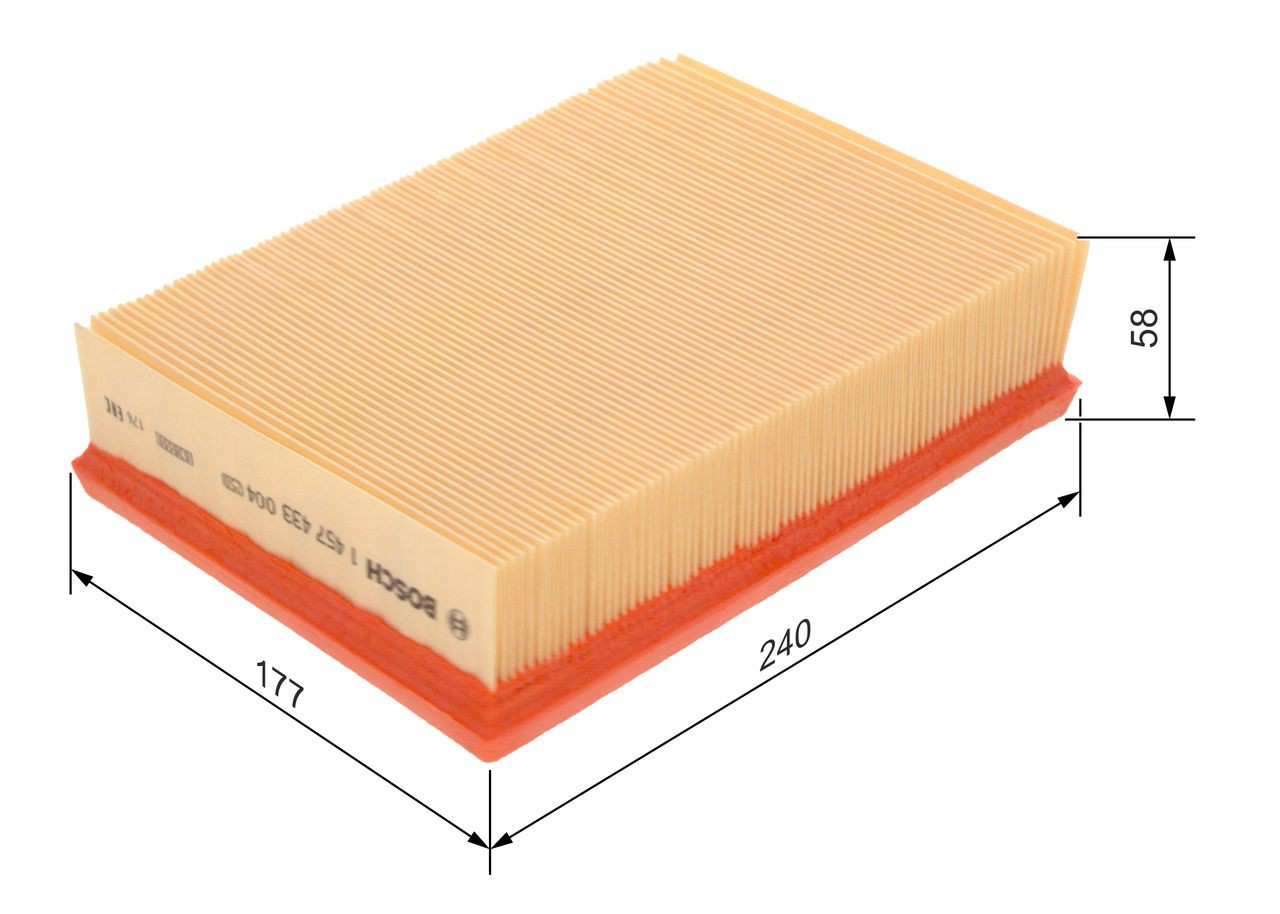 Filtro de ar 1457433004 Bosch