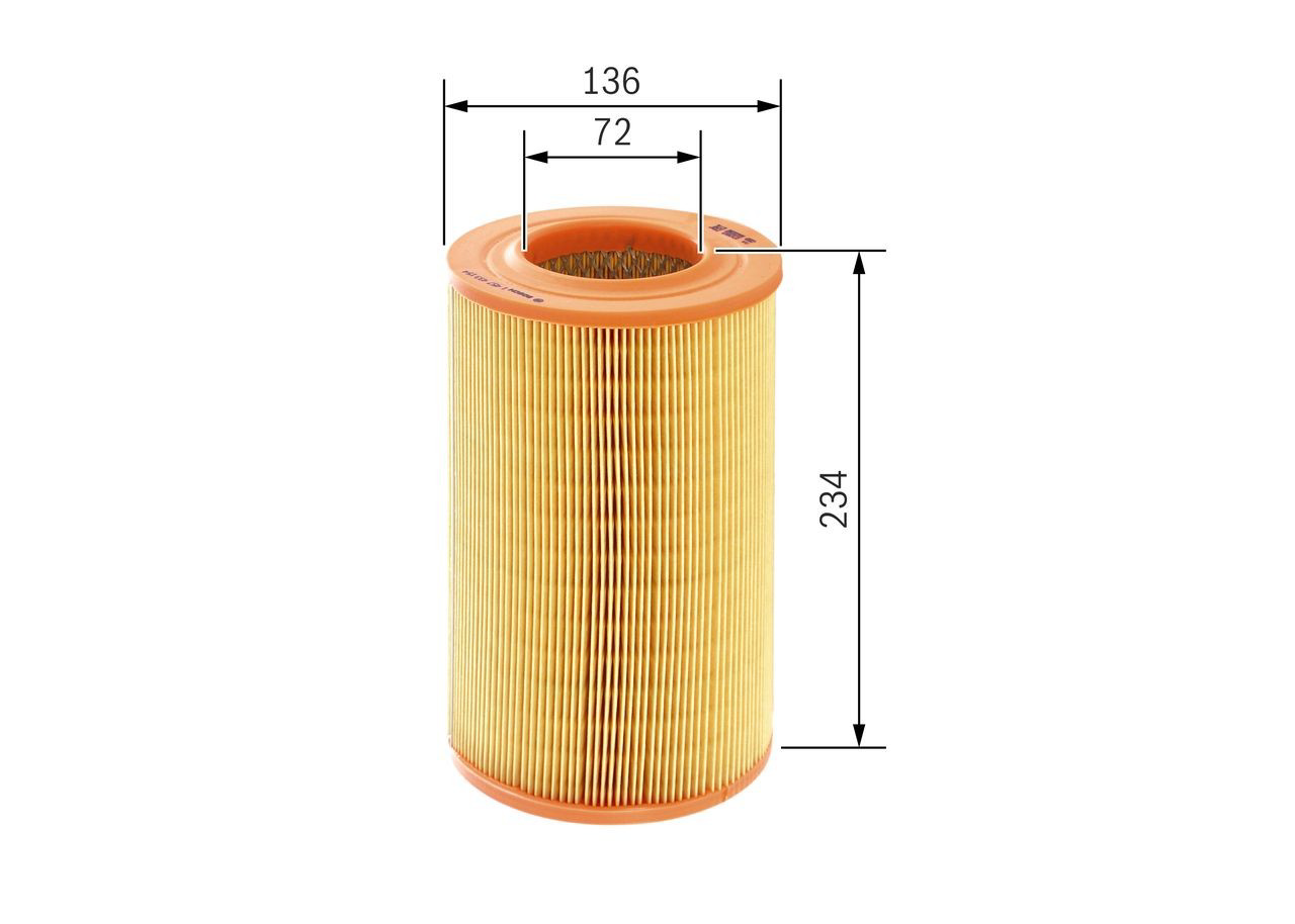 Filtro de ar 1457433154 Bosch