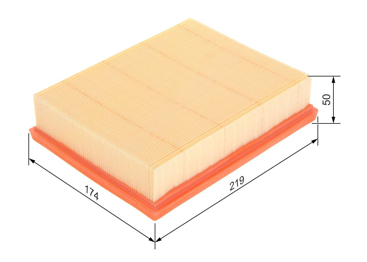Filtro de ar 1457433585 Bosch