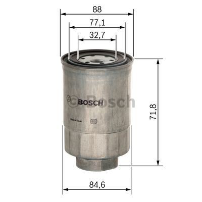 Filtro de combustível Bosch 1457434201 preço, a partir de 4,94 USD
