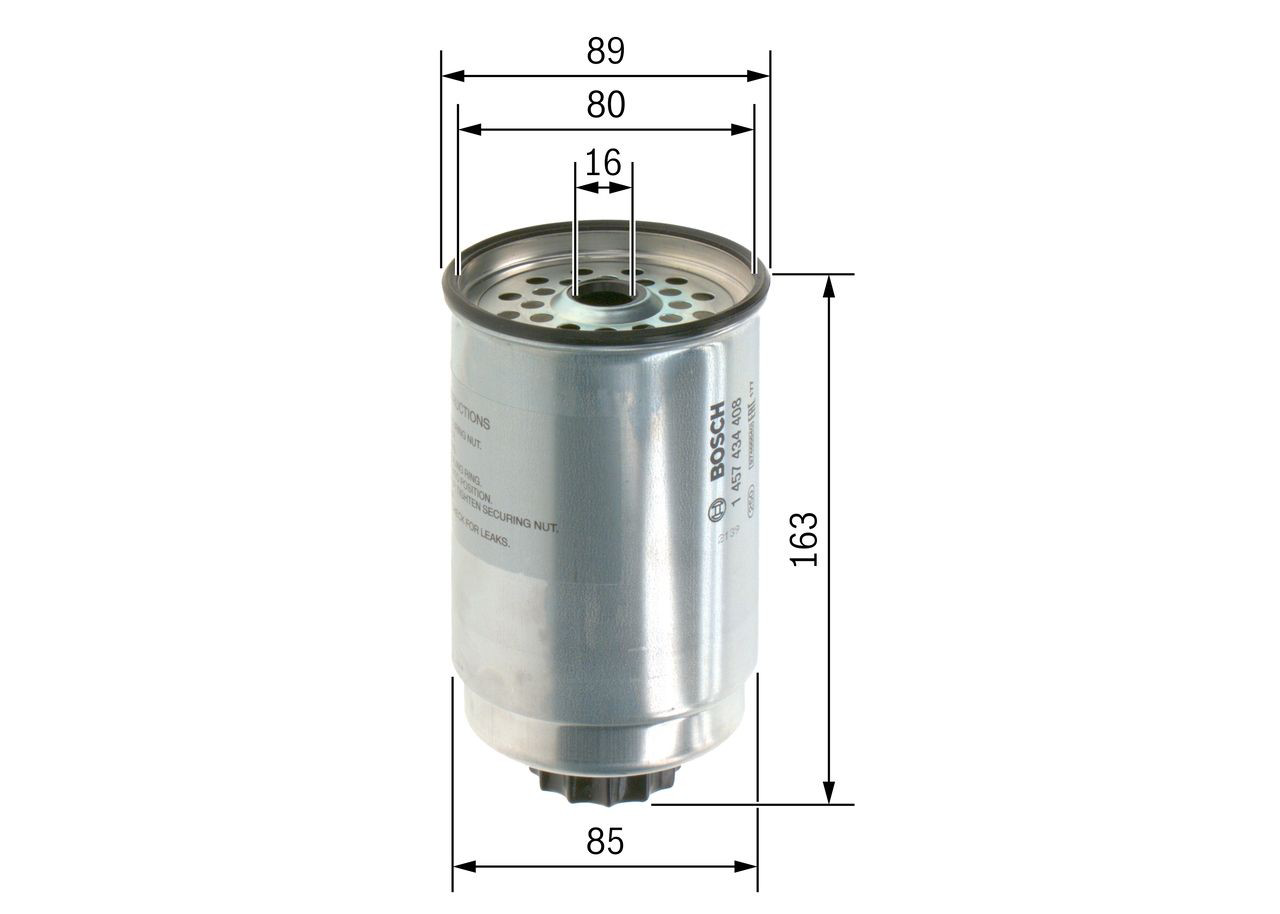 PF267 Maxgear Filtro de combustível
