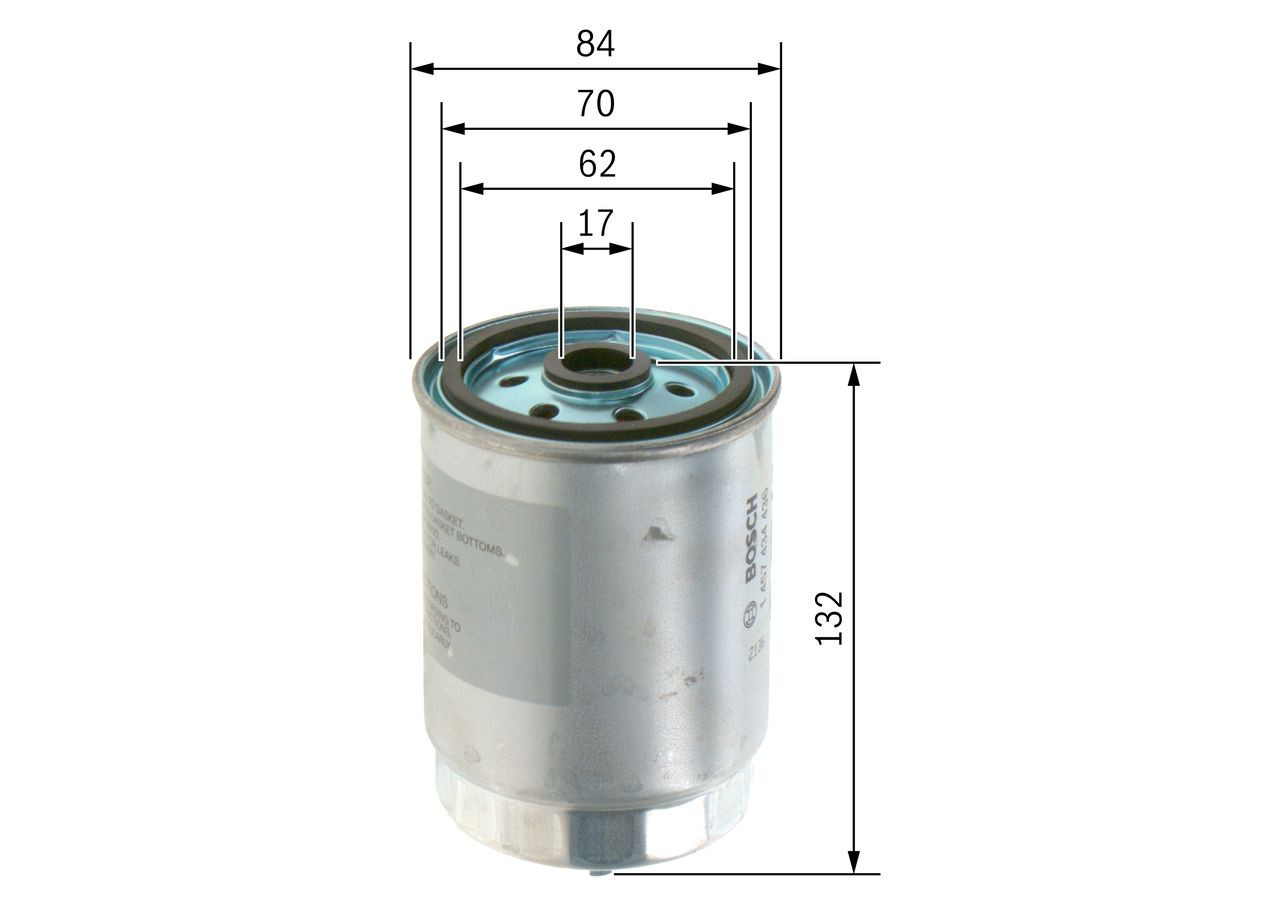 Compre 1457434436 Bosch Filtro de combustível