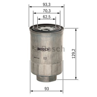 Compre 1457434438 Bosch Filtro de combustível