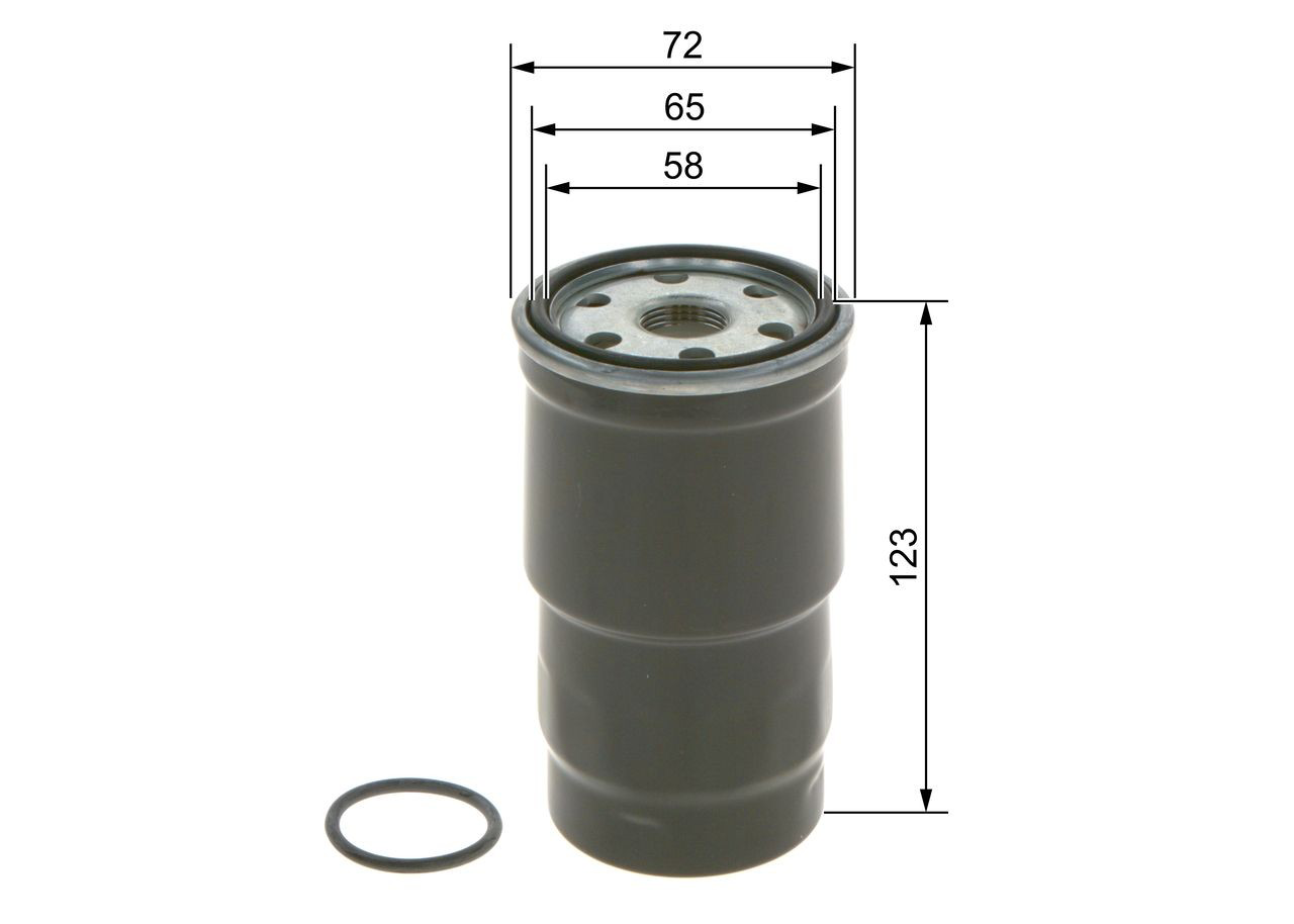 1457434440 Bosch Filtro de combustível