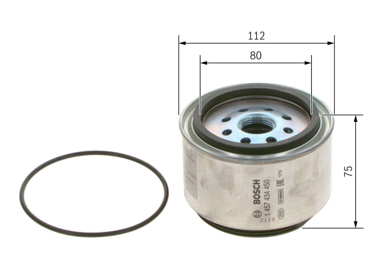 1457434450 Bosch Filtro de combustível