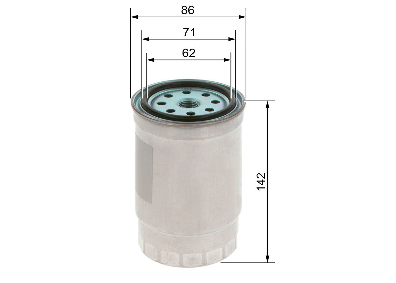 Filtro de combustível 1457434511 Bosch