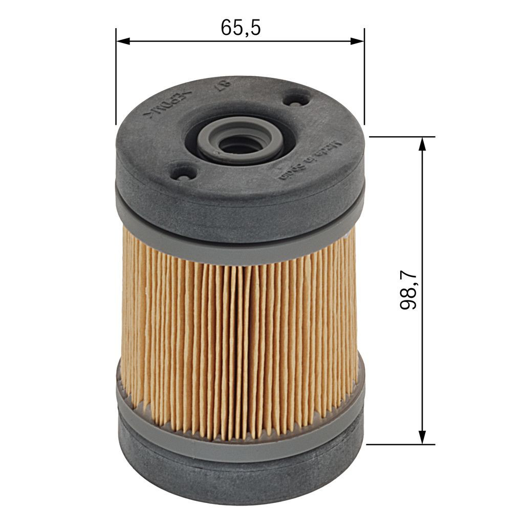 Filtro de partículas do sistema dos gases de escape 1457436006 Bosch