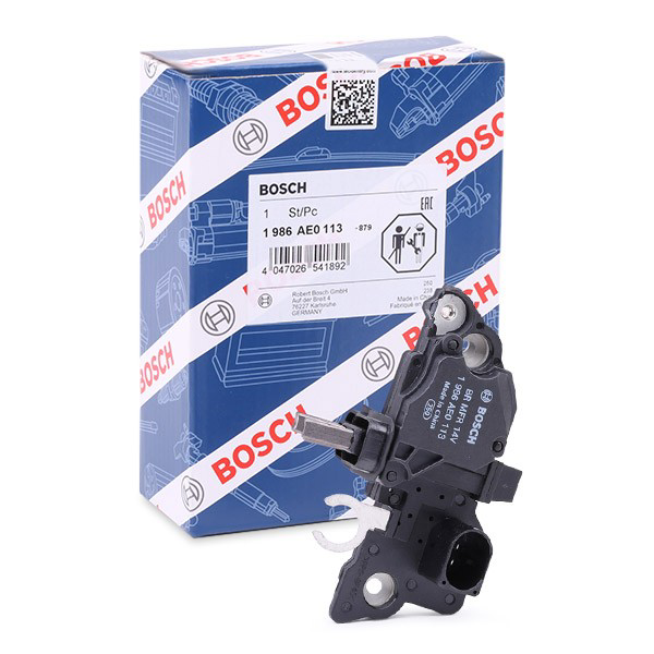 1986AE0113 Bosch Relê-regulador do gerador (relê de carregamento)