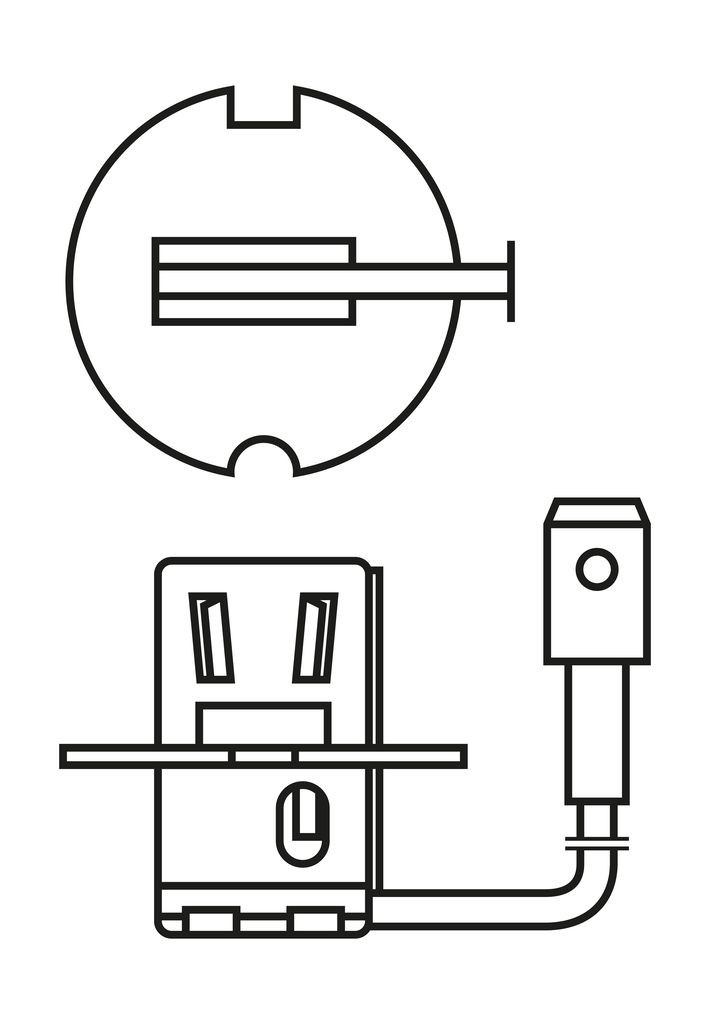 Lâmpada halógena 1987301006 Bosch