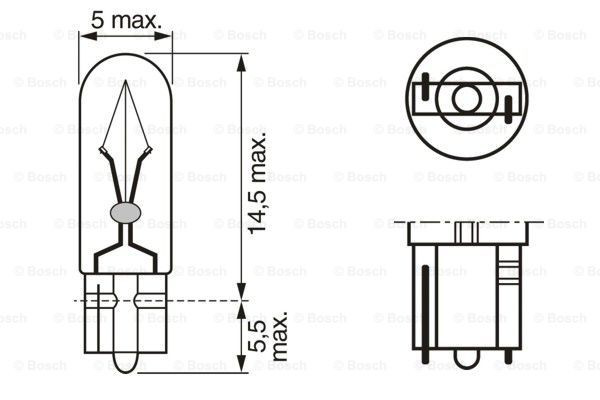 Compre 1987302208 Bosch Lâmpada de painel (de painel de dispositivos)