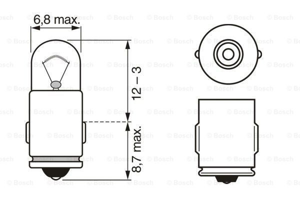 Lâmpada Bosch 1987302224 preço, a partir de 1,09 USD