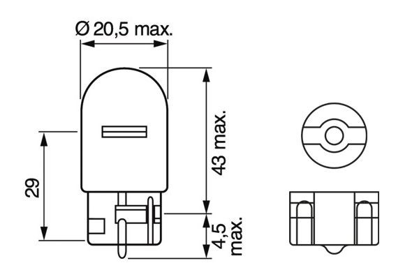 Lâmpada Bosch 1987302251