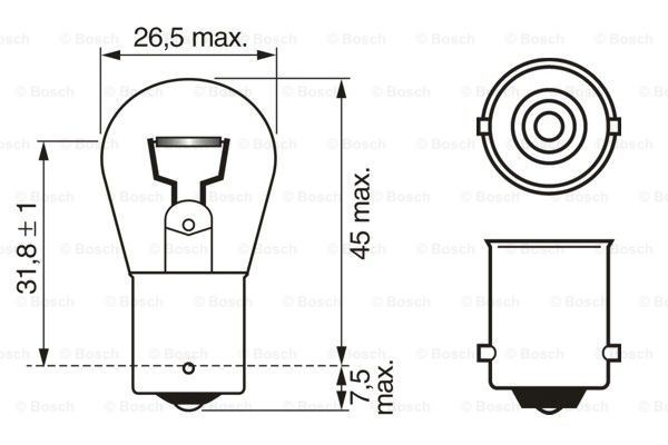 Lâmpada Bosch 1987302501 preço, a partir de 1,09 USD