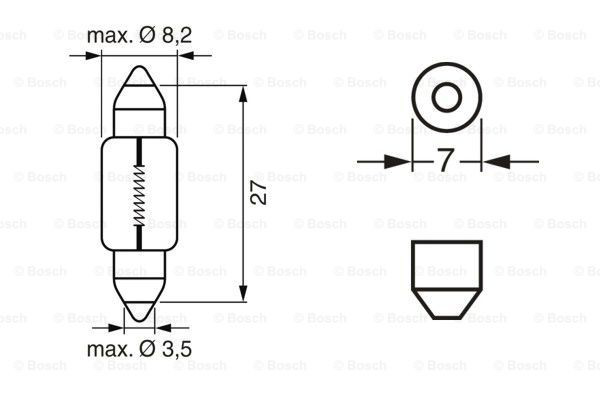 Lâmpada Bosch 1987302528 preço, a partir de 1,84 USD