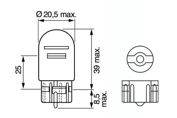Lâmpada 1987302823 Bosch