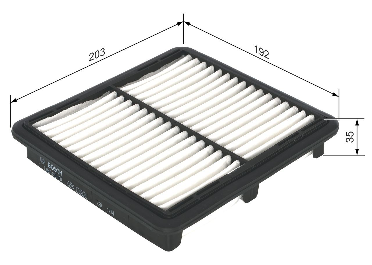 Filtro de ar 1987429166 Bosch