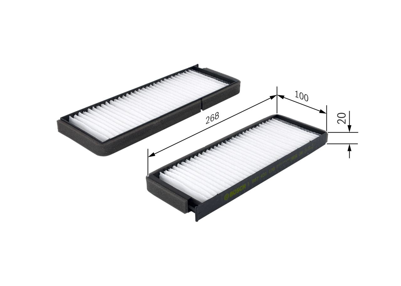 1987431176 Bosch Filtro de salão