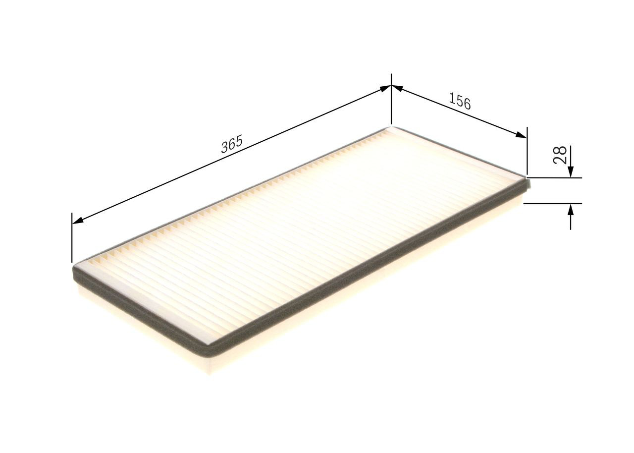 Filtro de salão 1987432043 Bosch