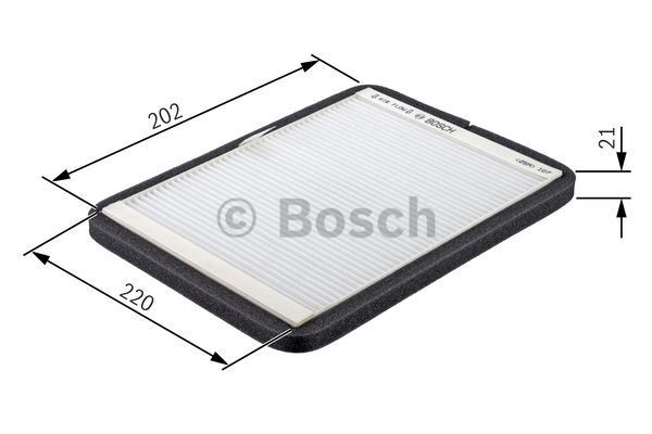 1987432063 Bosch Filtro de salão