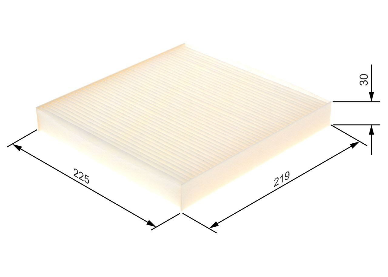 Filtro de salão 1987432083 Bosch
