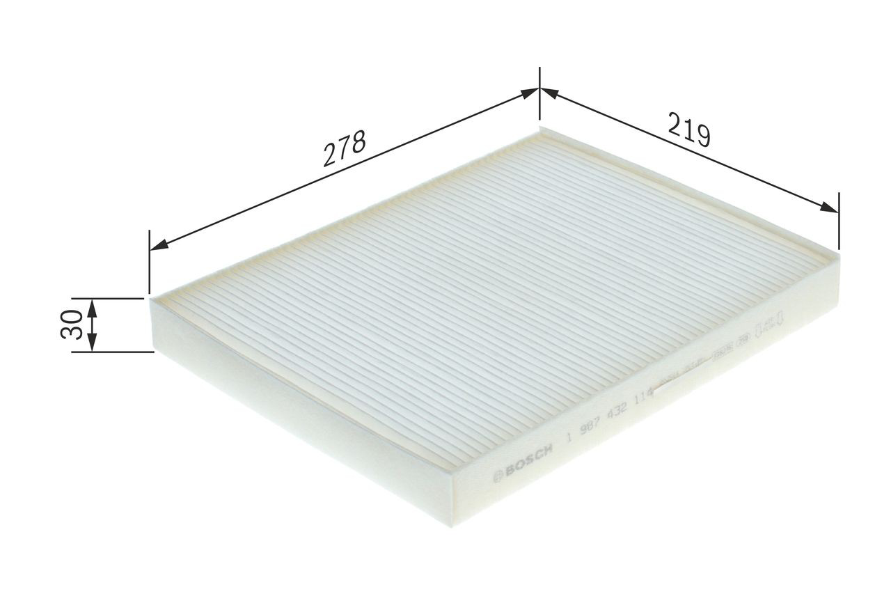 Filtro de salão Bosch 1987432114