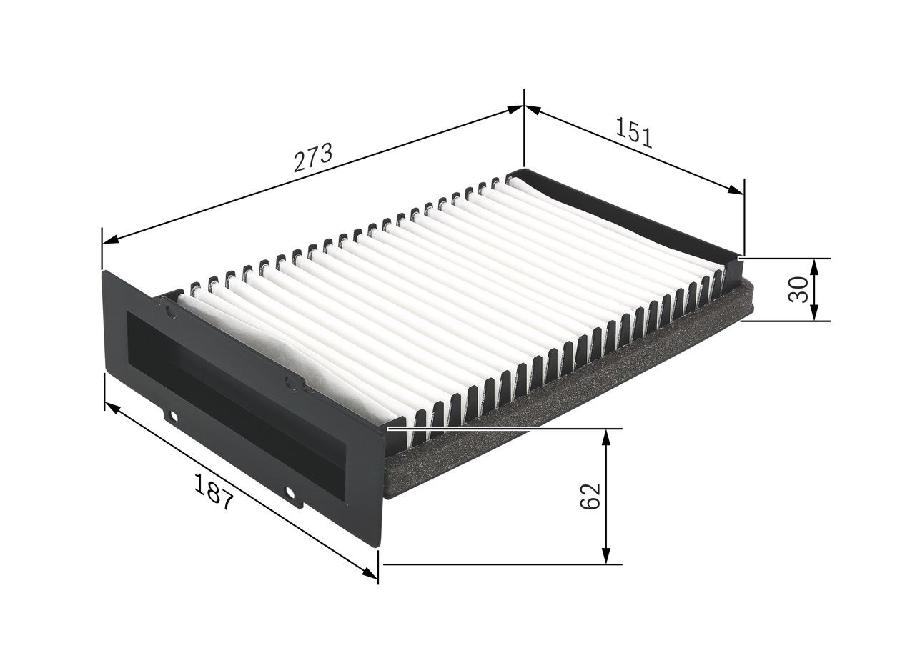 1987432210 Bosch Filtro de salão