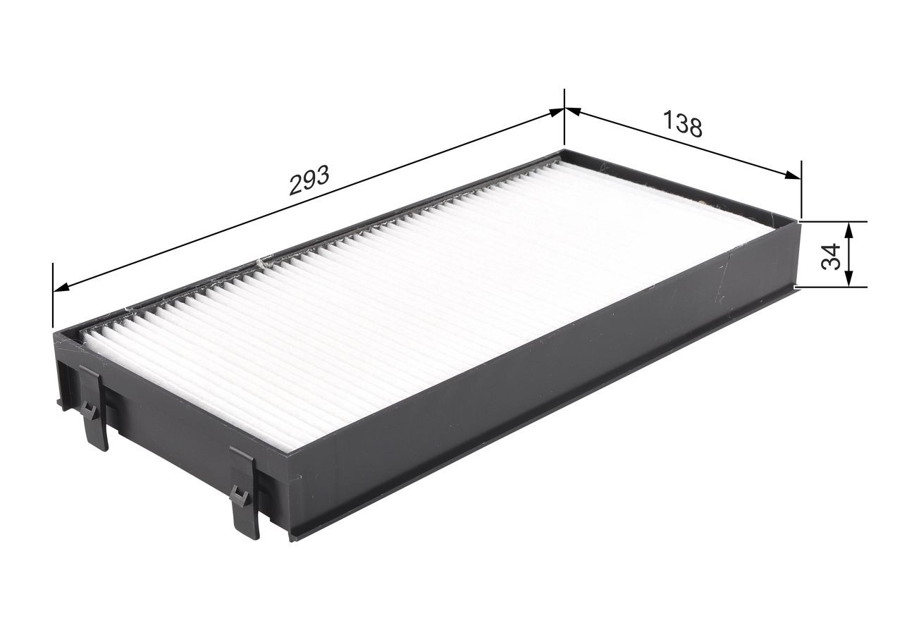 Filtro de salão Bosch 1987432219
