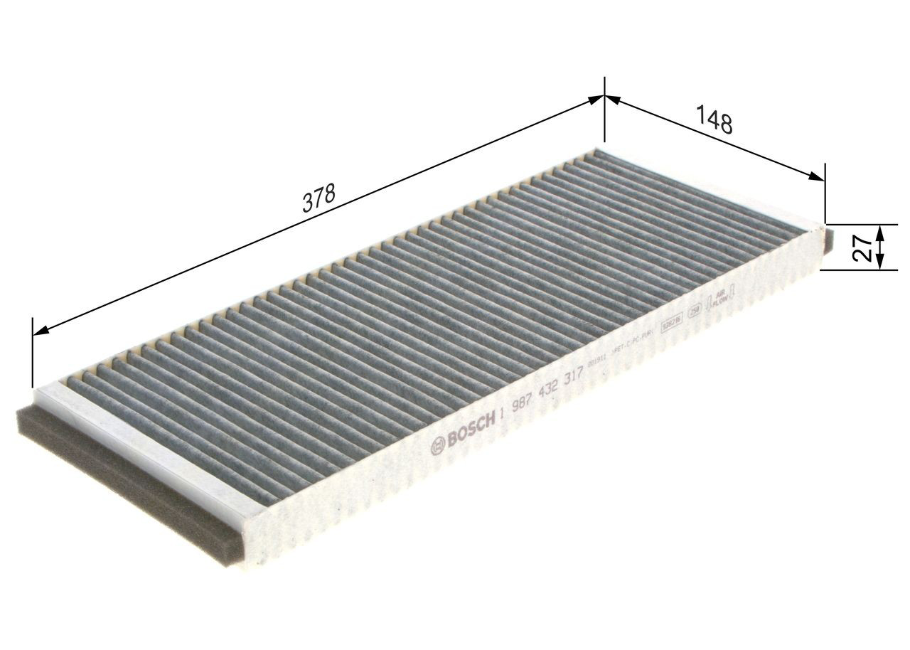 1987432317 Bosch Filtro de salão