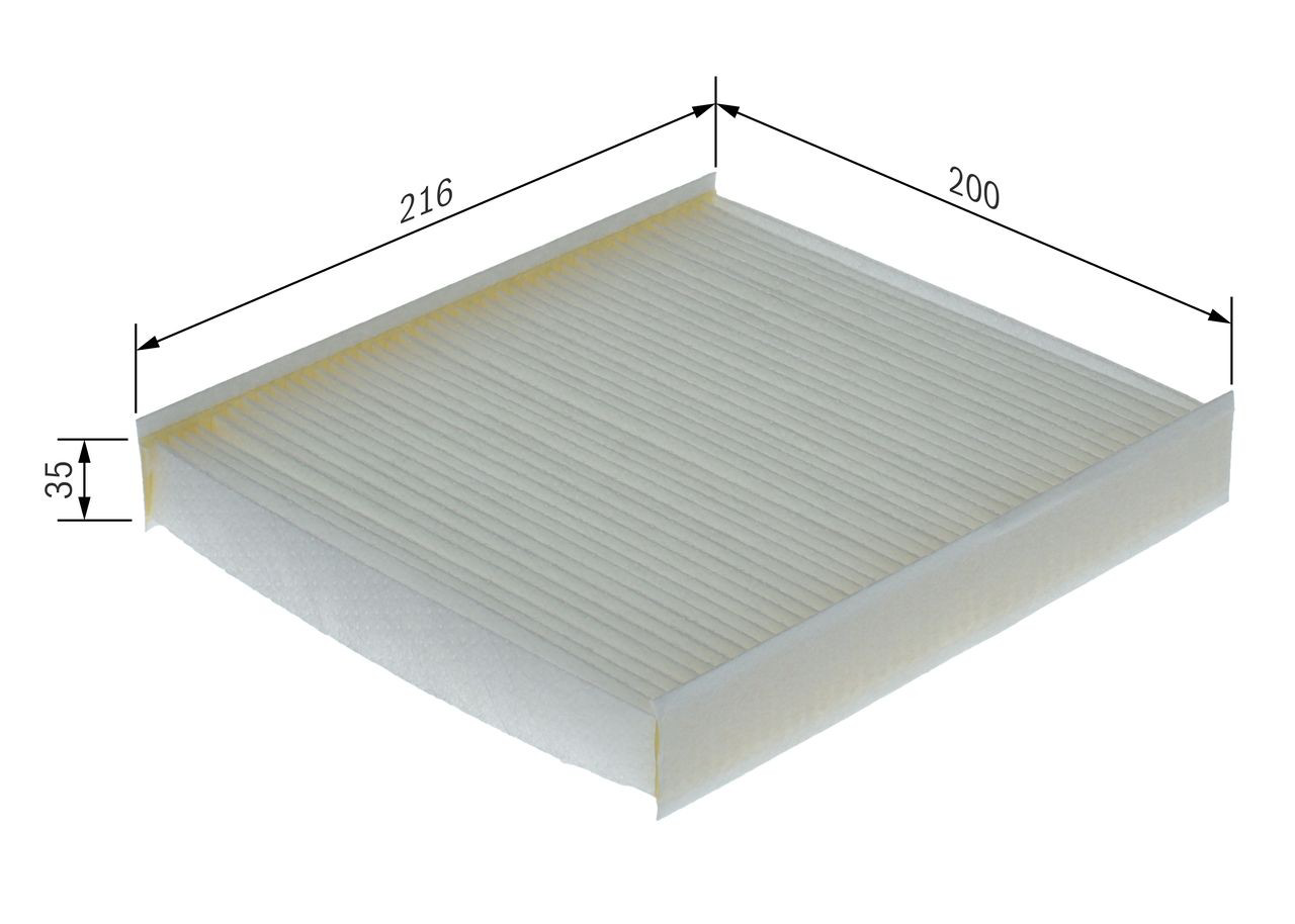 Filtro de salão 1987435011 Bosch