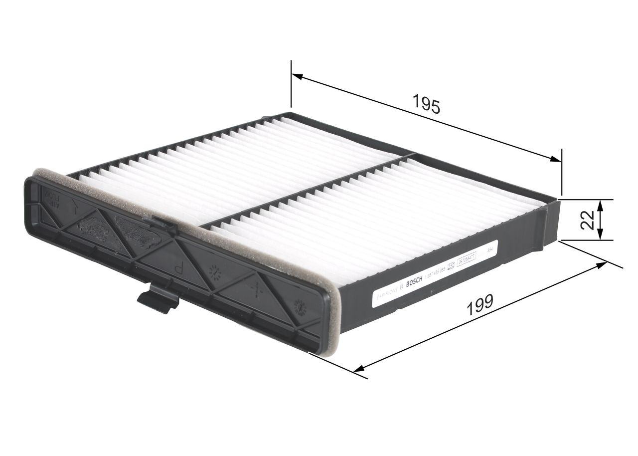Filtro de salão 1987435085 Bosch