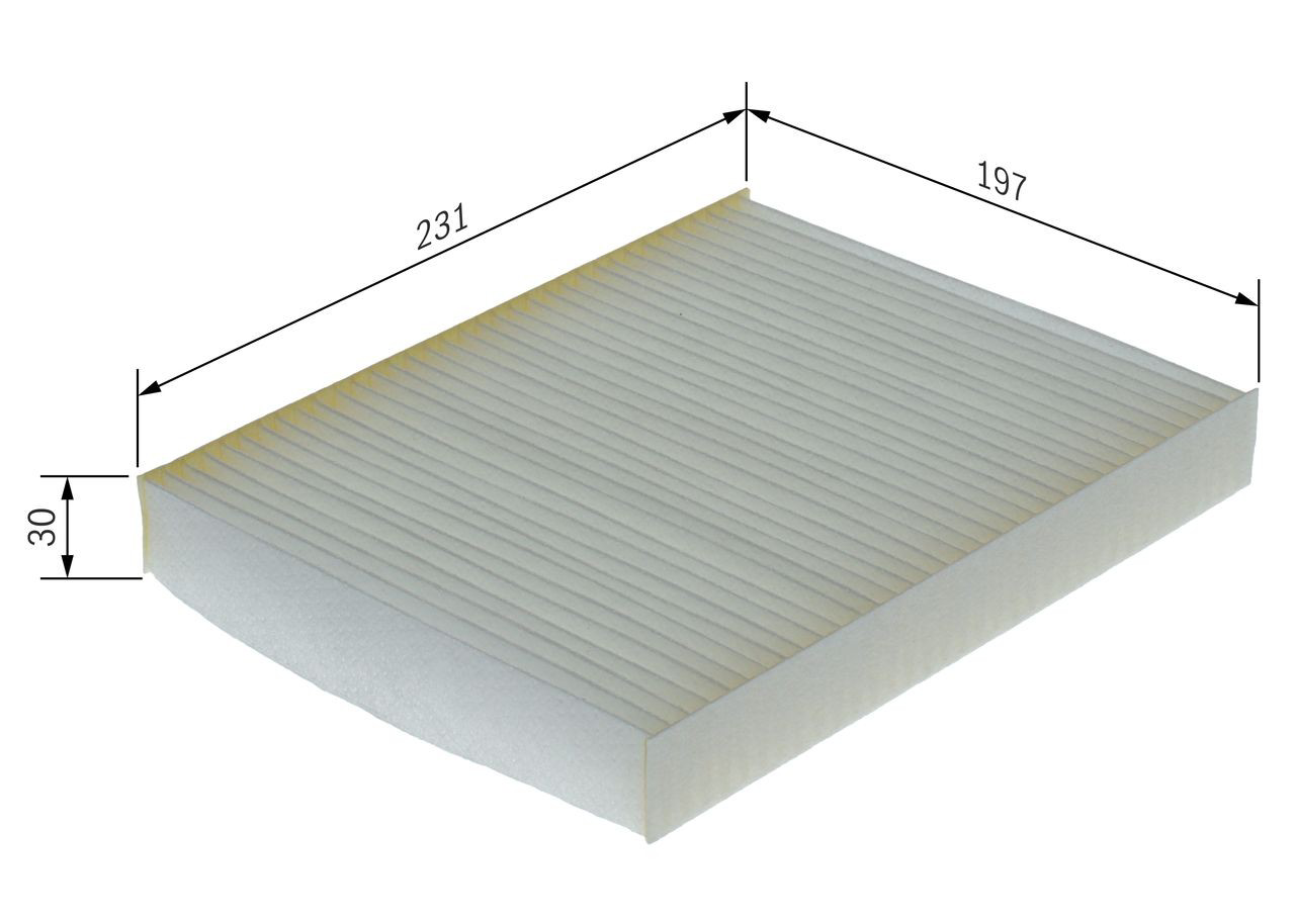 Filtro de salão 1987435139 Bosch