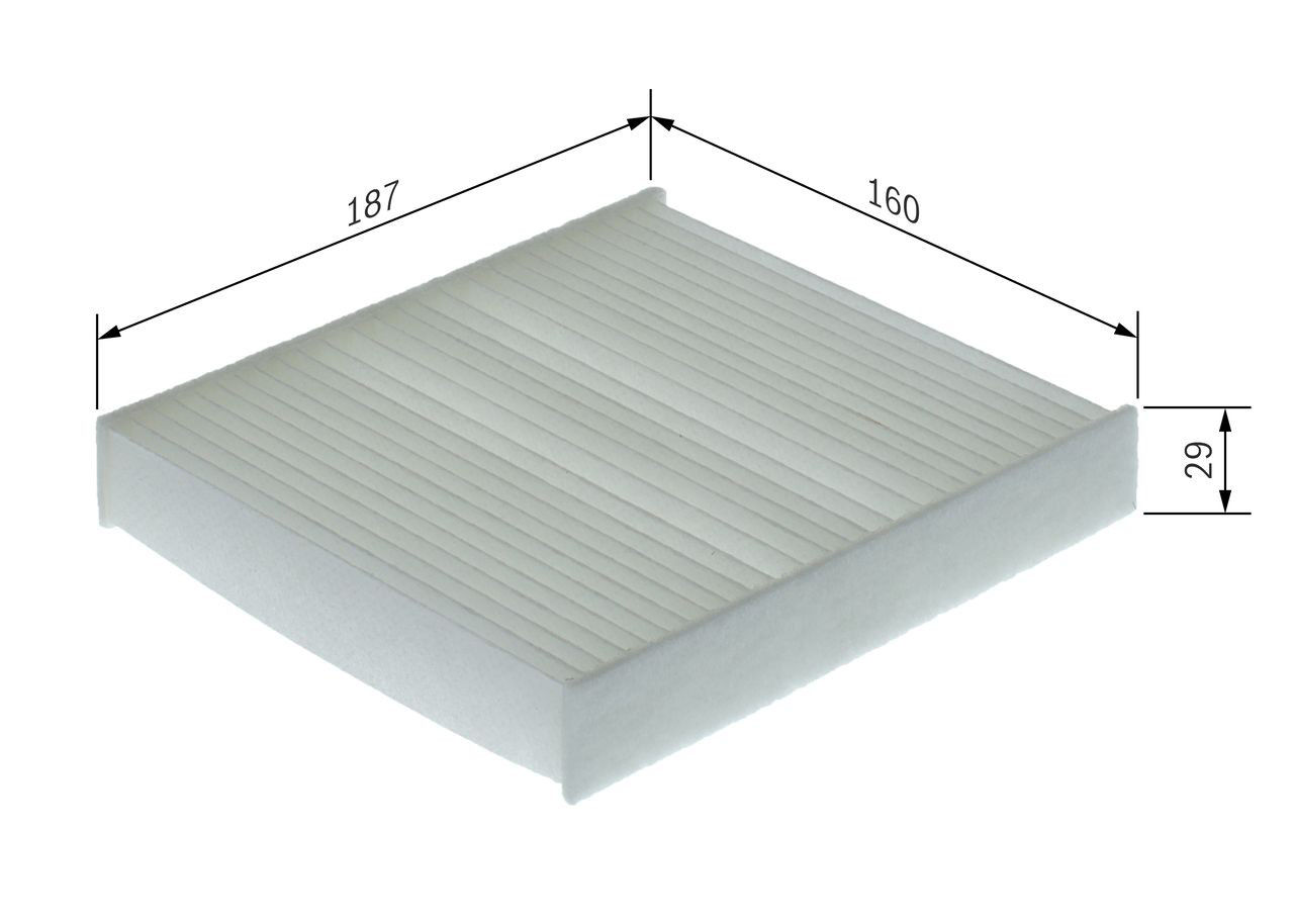 Filtro de salão Bosch 1987435168