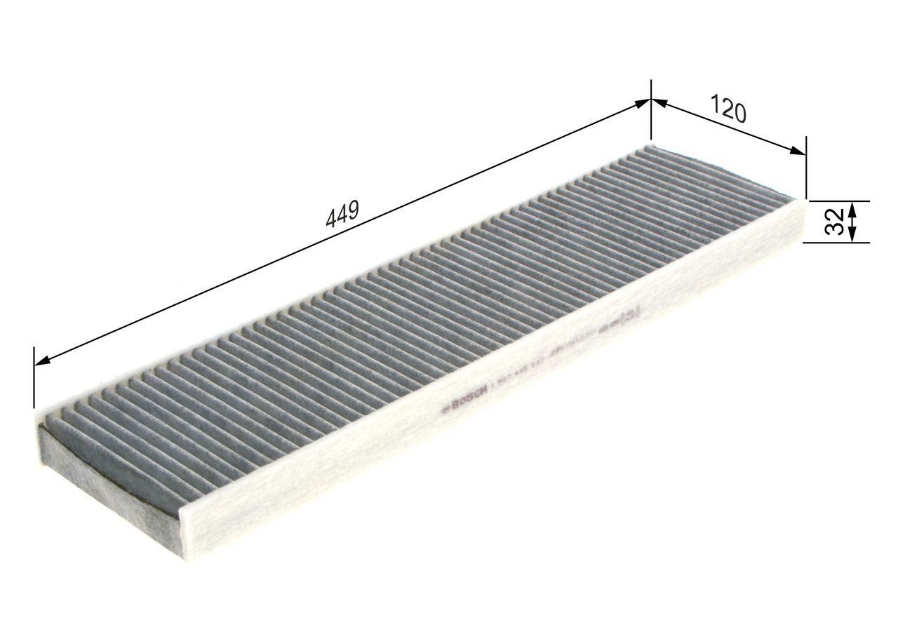 Filtro de salão 1987435537 Bosch