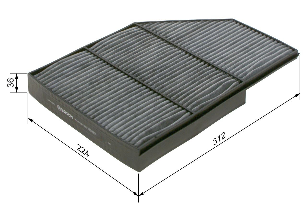 Filtro de salão Bosch 1987435603