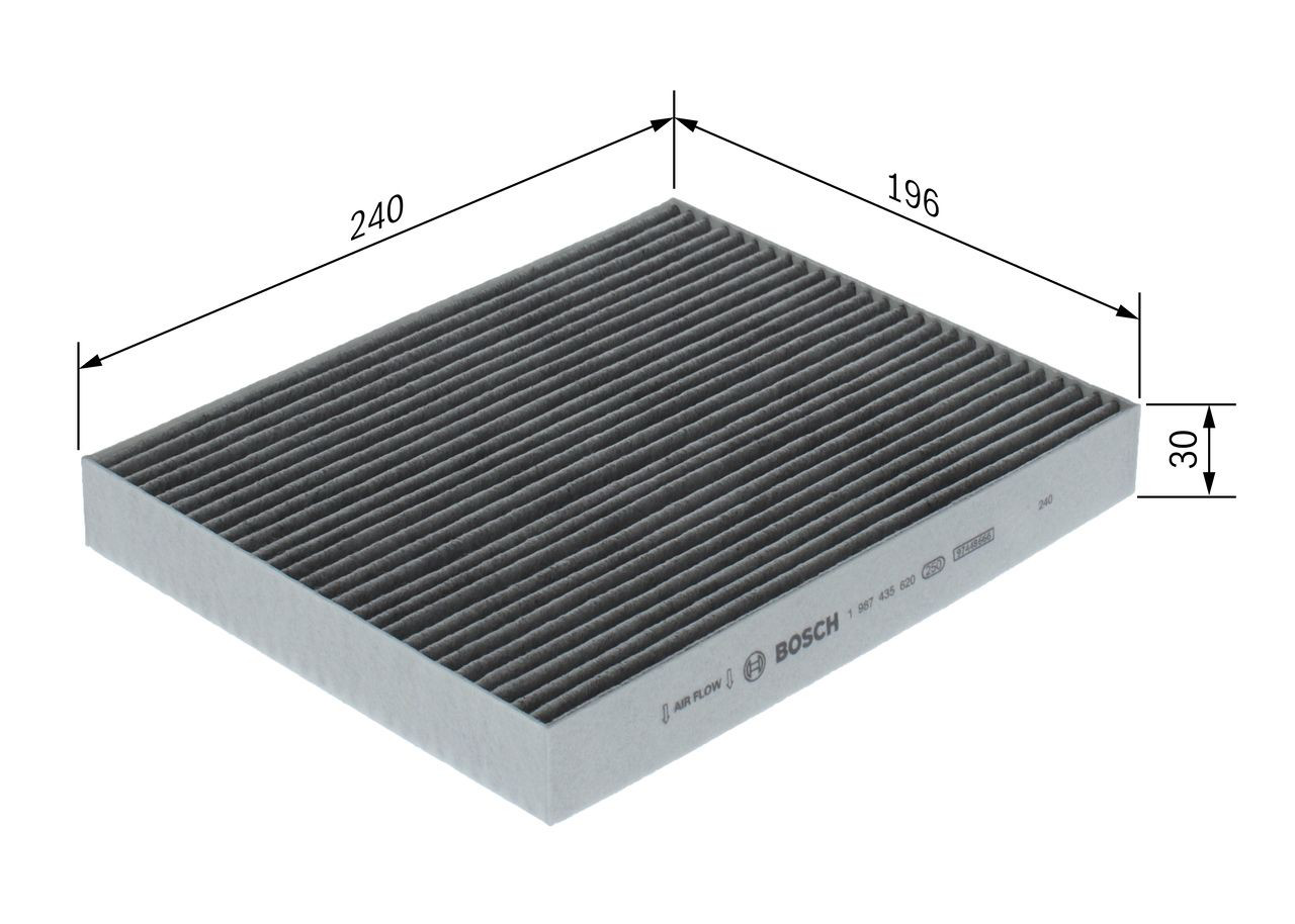 Filtro de salão 1987435620 Bosch