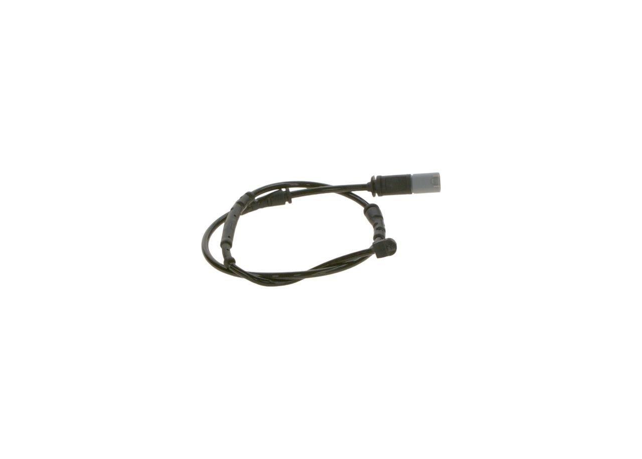 1987473568 Bosch Sensor dianteiro esquerdo de desgaste das sapatas do freio